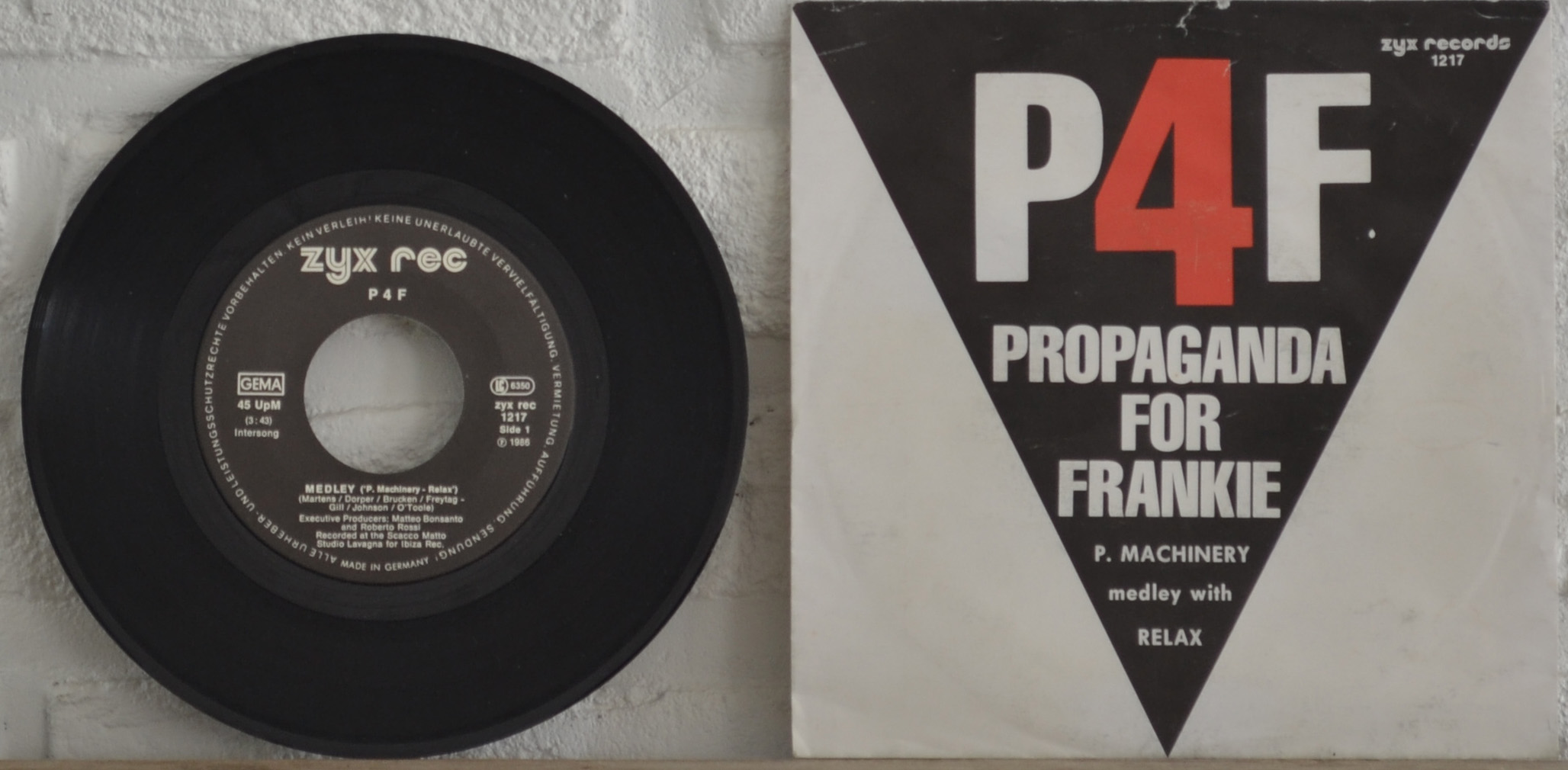 Propaganda for Frankie, Italia